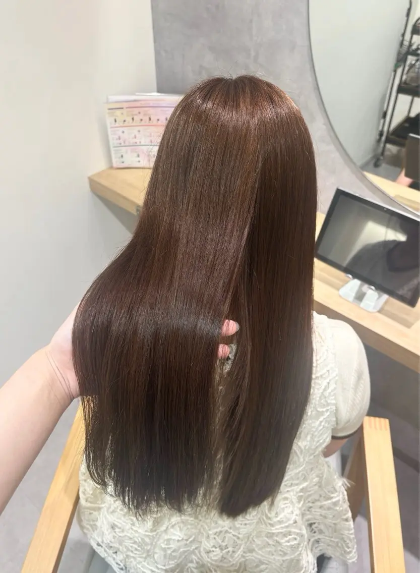 ロング ヘアカラー BLEACH YURINA⭐️のヘアスタイル
