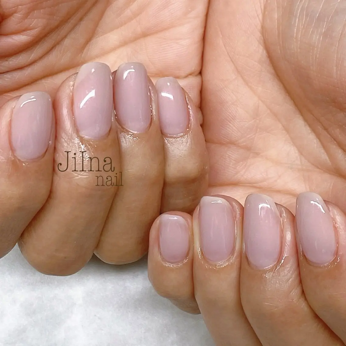 ネイル ワンカラーネイル JiIna nailのネイルデザイン
