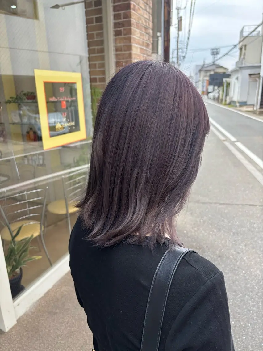 ミディアム ponterosso はなのヘアスタイル