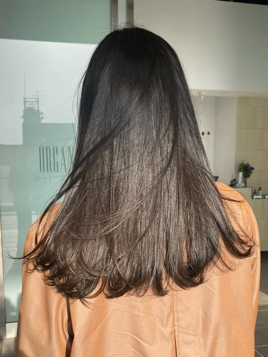 ロング ヘアカラー トリートメント 村田 りょうやのヘアスタイル