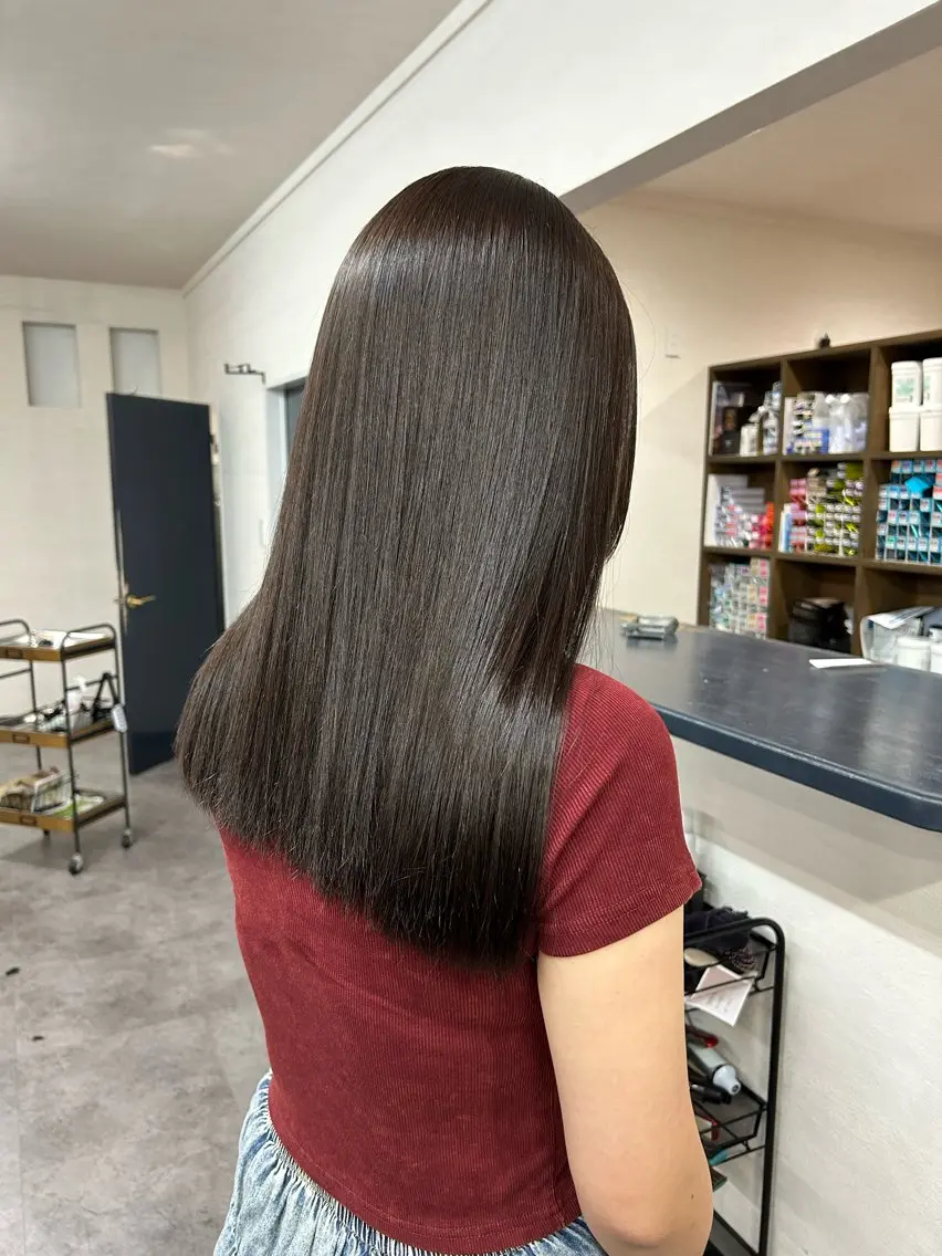 カラー ヘアカラー 浅尾 友菜のヘアスタイル