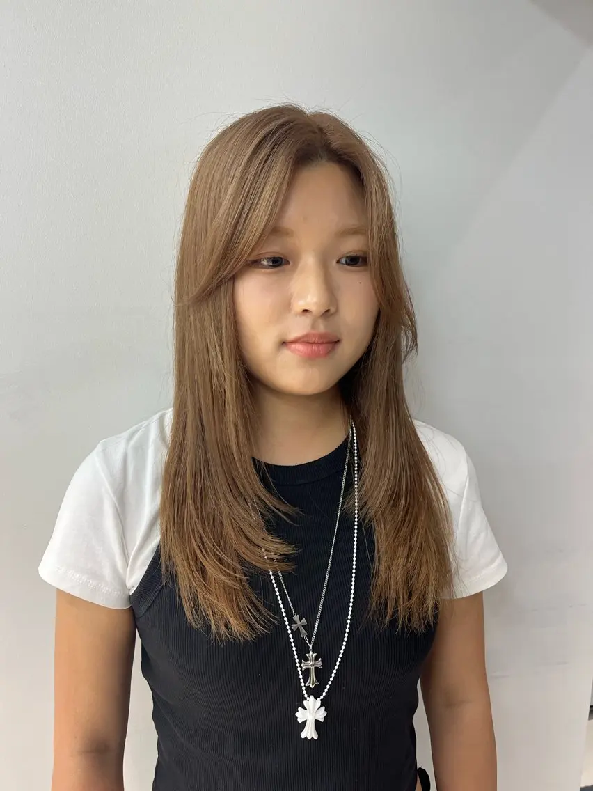 ミディアム 渋谷ショート、パーマ 美容師vain はるのヘアスタイル
