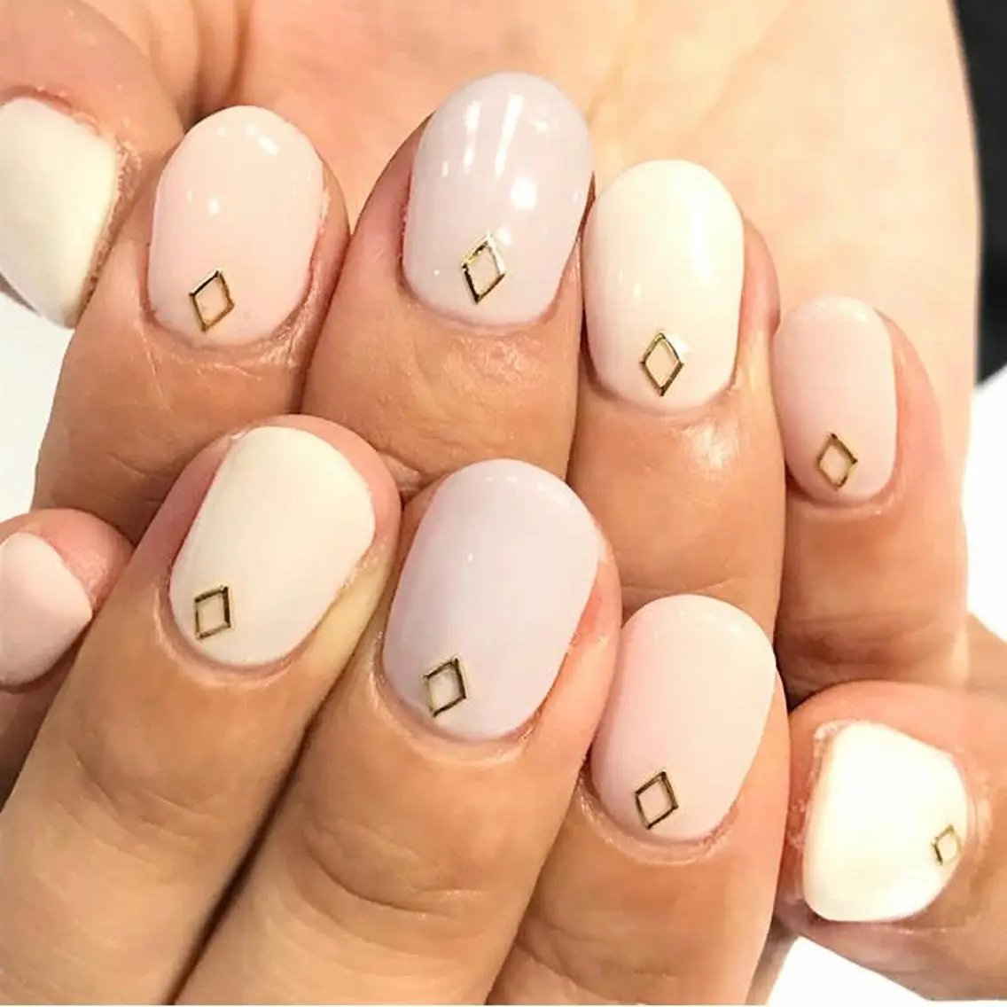 ネイル ジェルネイル 渋谷/チップ長さ出し 👑アプレgel-xのネイルデザイン