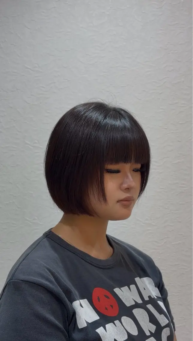 ショート ボブ ショートヘア tidehair 晃希　コウキのヘアスタイル
