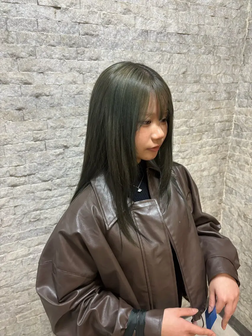カラー ヘアカラー 大西 凪海のヘアスタイル