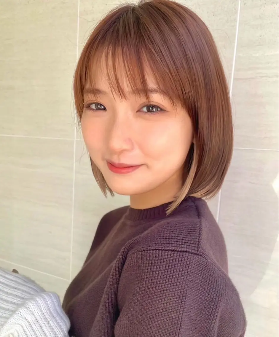 ショート 豊中／ボブスタイル 日向春喜のヘアスタイル
