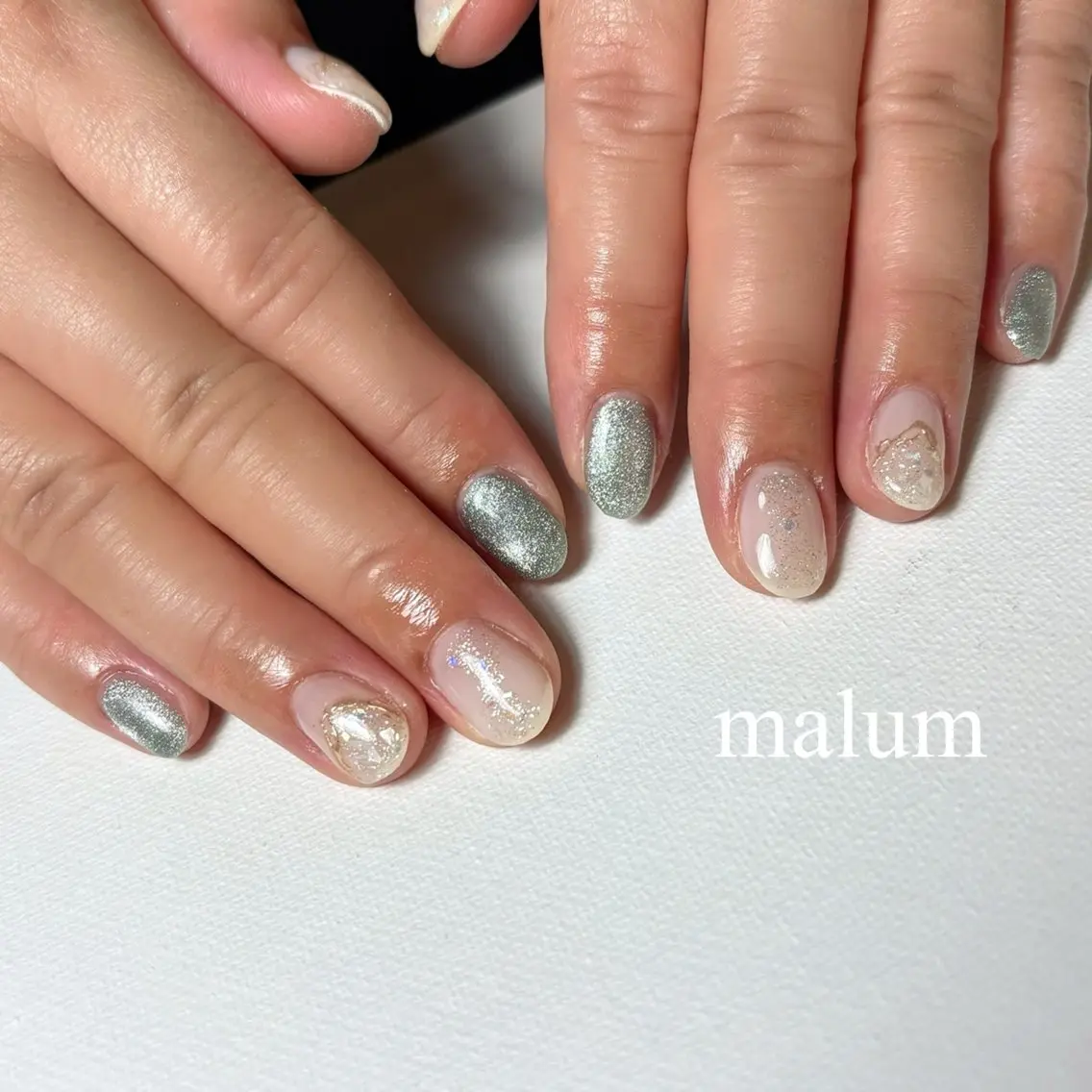 ネイル ハンドネイル malum nailのネイルデザイン