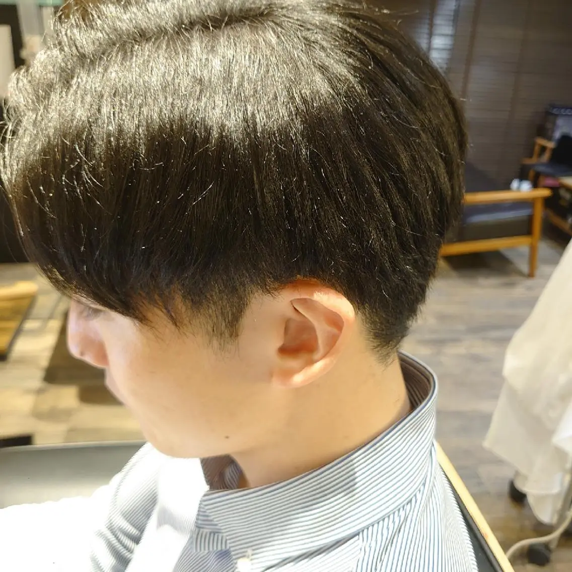 ショート メンズ ビジネス ショートヘア カット 工藤 裕樹のヘアスタイル