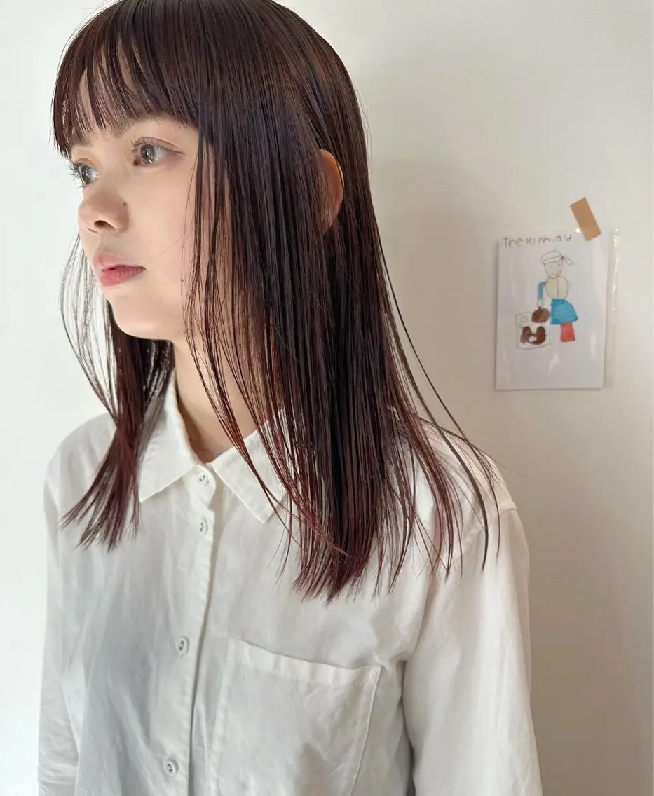 カラー ヘアカラー 🎨みっきー ダブルカラー✨のヘアスタイル