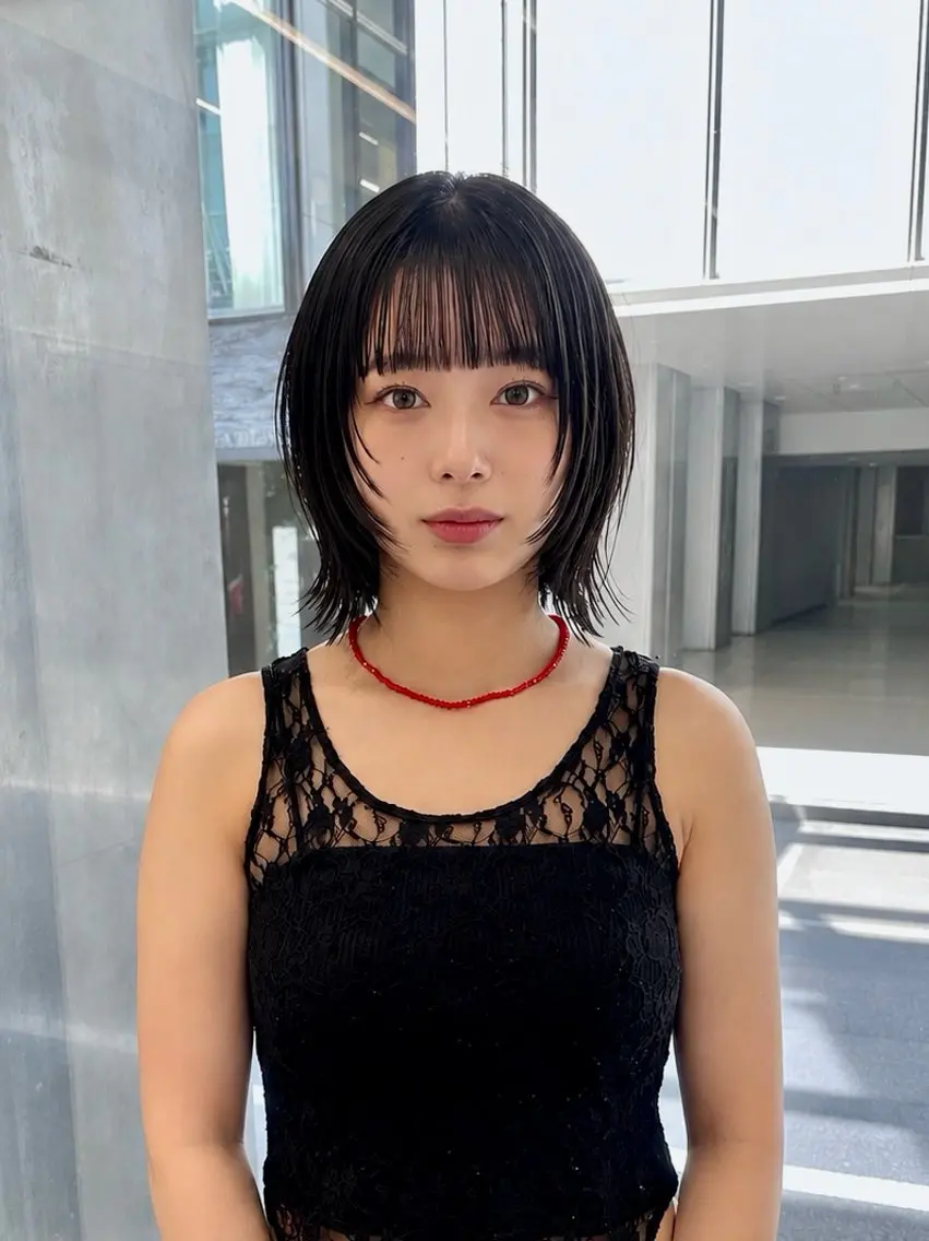ショート カラー カット ヘアカラー トリートメント カット&髪質改善 TAIGAのヘアスタイル