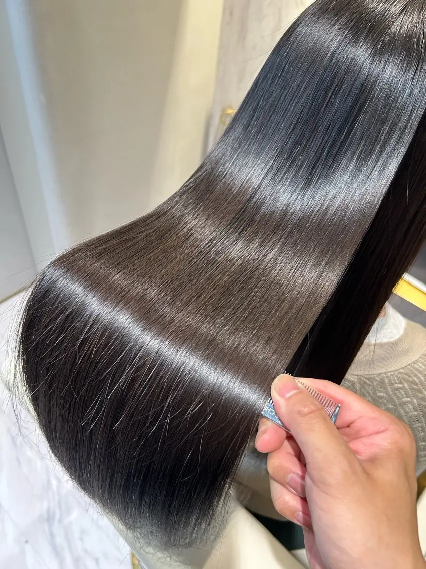 カラー ヘアカラー 山口 鈴のヘアスタイル