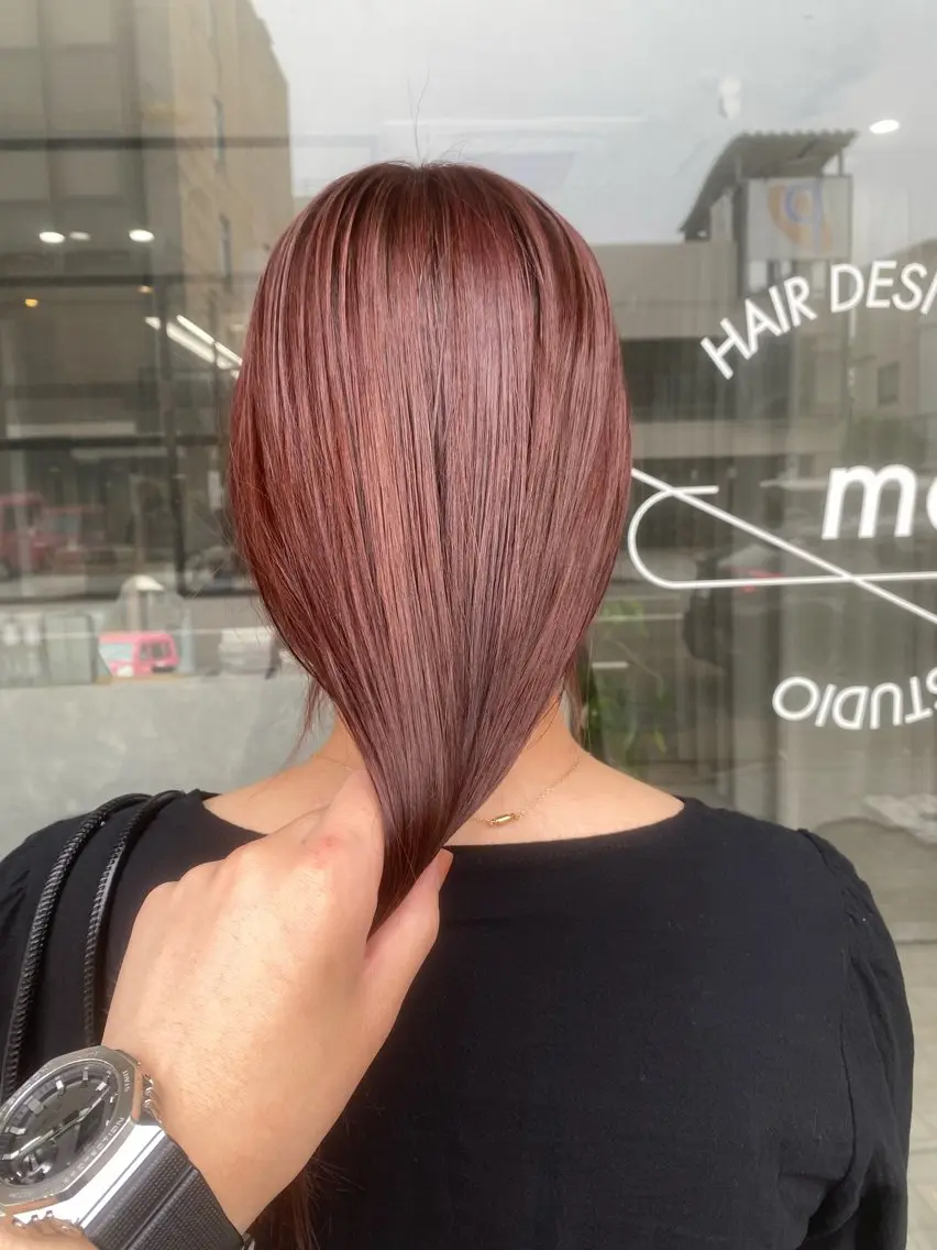 セミロング 杉田 竜希のヘアスタイル