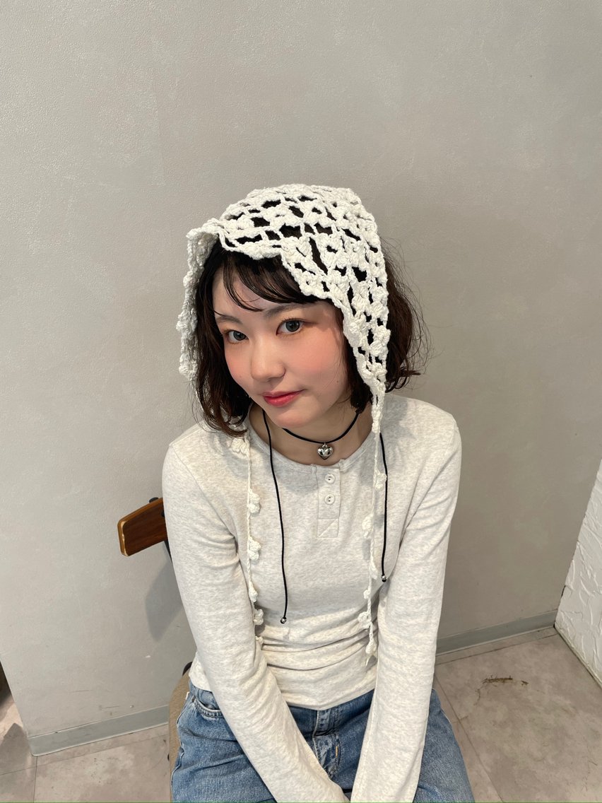ミディアム ミディアムパーマ カット パーマ トリートメント ヘッドスパ ちば さやのヘアスタイル