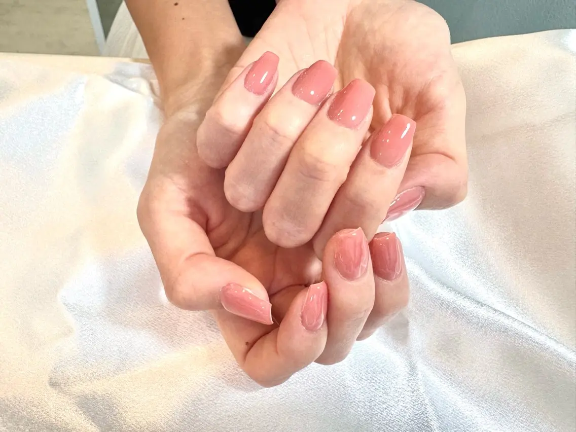 ネイル ワンカラーネイル shiori CHOA  Nailのネイルデザイン