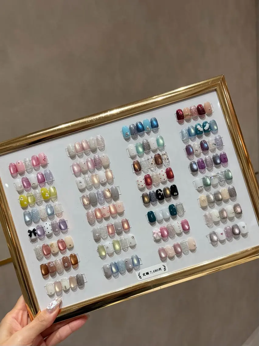 【当日ok💜minimo限定】enoiぷるマグネットネイル×フラッシュ🫧選べるアート32種🎨パラジェル使用💖の写真