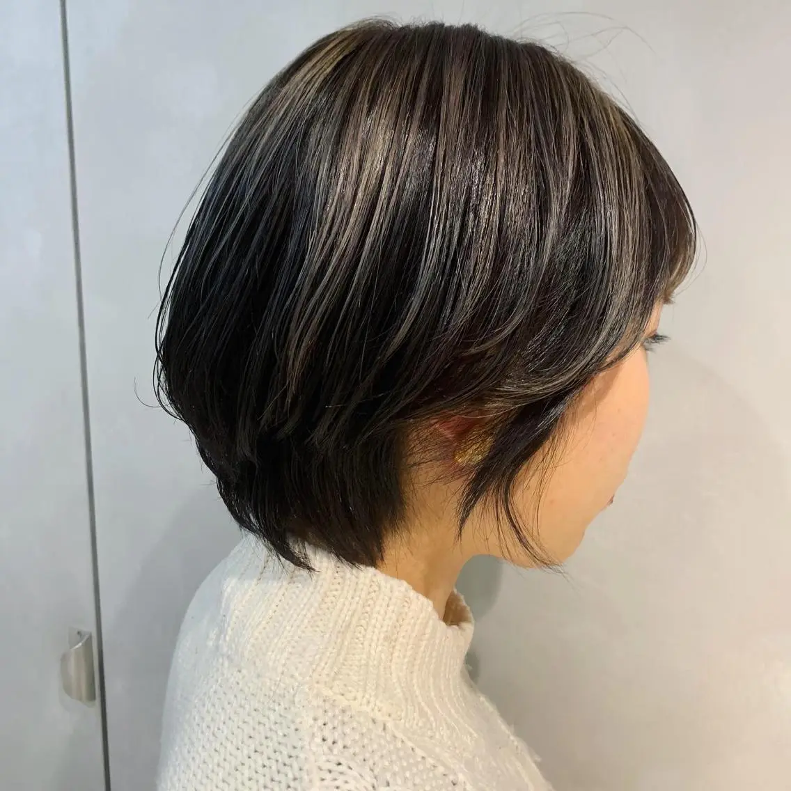 ショート ハイライト ヘアカラー あや ☻のヘアスタイル