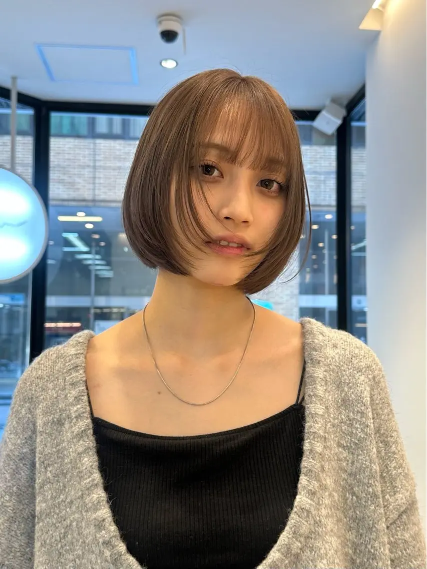 ショート ボブ レイヤーカット raka 🫧のヘアスタイル