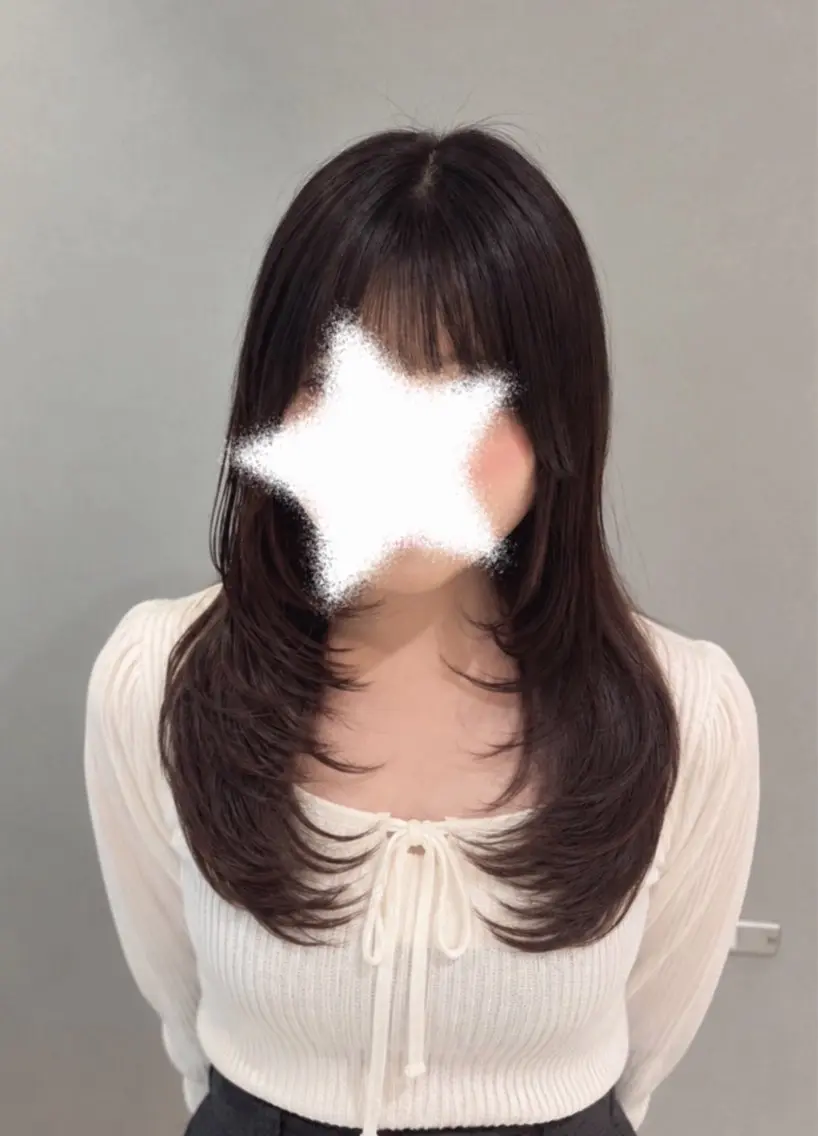 セミロング カット 🩰ྀི美弥🩰ྀི /ミニモ価格でご案内のヘアスタイル