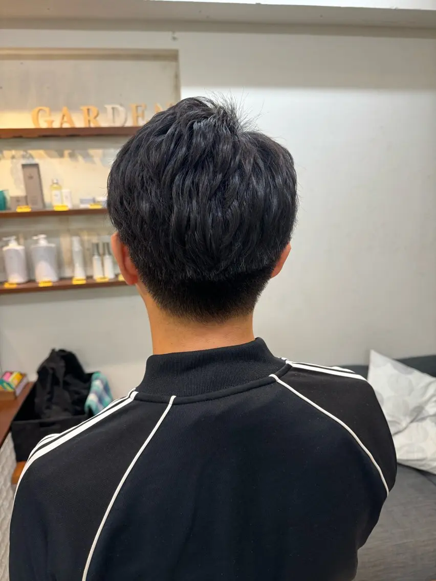 パーマ メンズ メンズパーマ ニュアンスパーマ カット パーマ 内藤 さつきのヘアスタイル