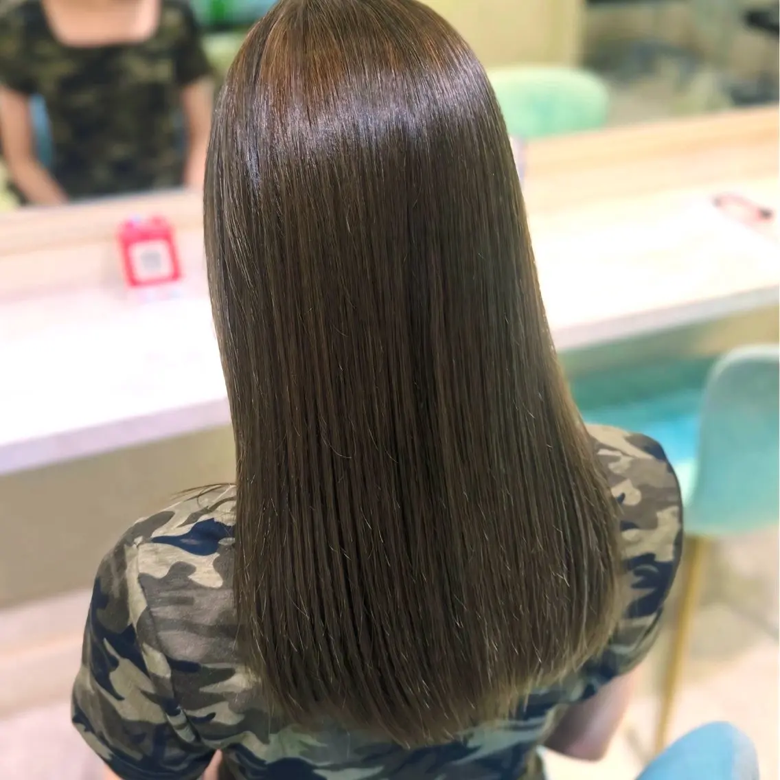 ロング カラー カット ヘアカラー トリートメント 透明感カラー/ kazusaのヘアスタイル