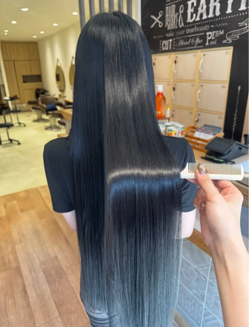 うるツヤメンテナンス🍀✨レディース限定 / カット＋髪質改善トリートメントの写真