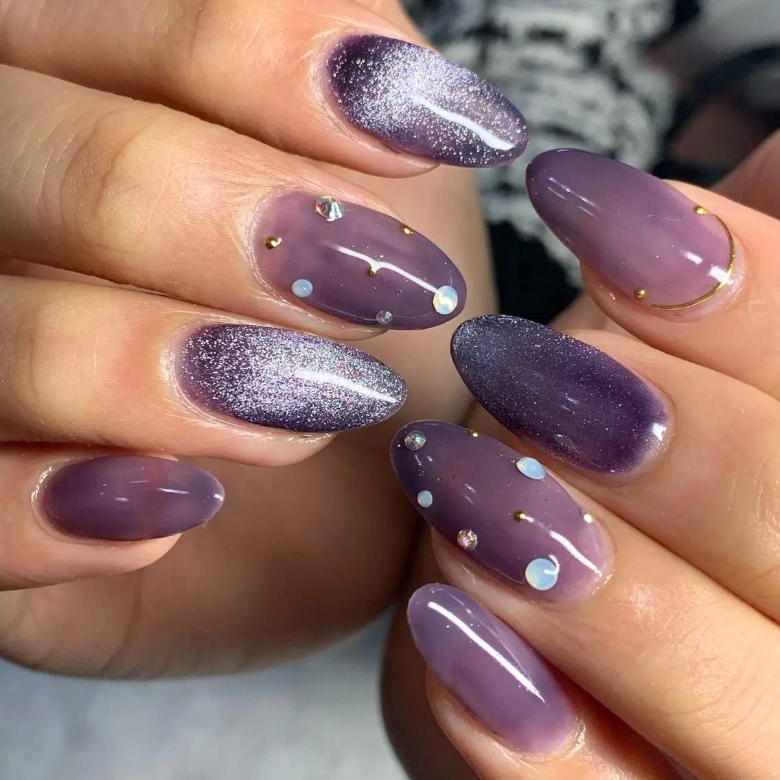 ネイル マグネットネイル Grace Nailのネイルデザイン