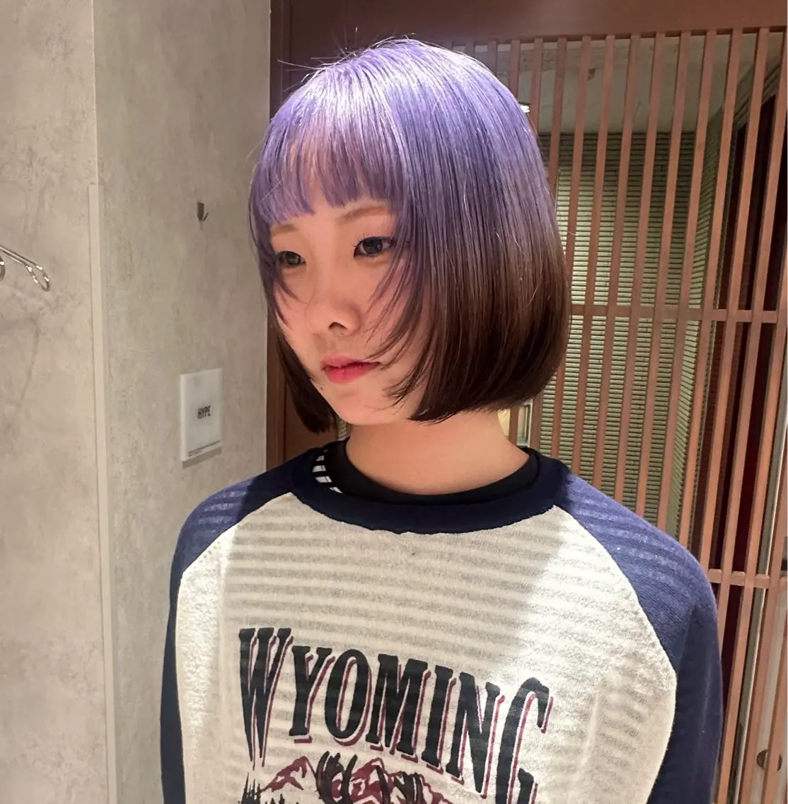 ミディアム ヘアカラー ハイトーン🫀 デザイン🪐yumeのヘアスタイル