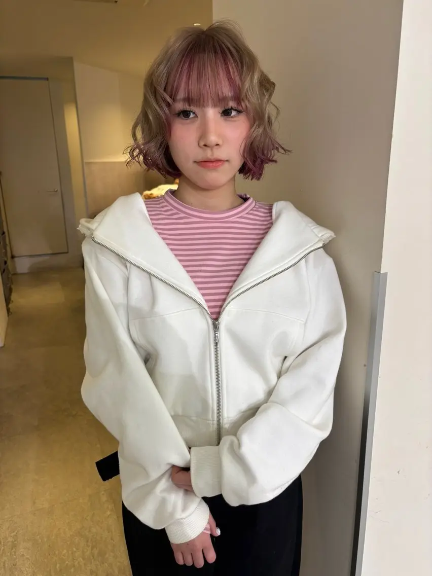ショート ボブ ボブ 暖色カラー /rinkaのヘアスタイル