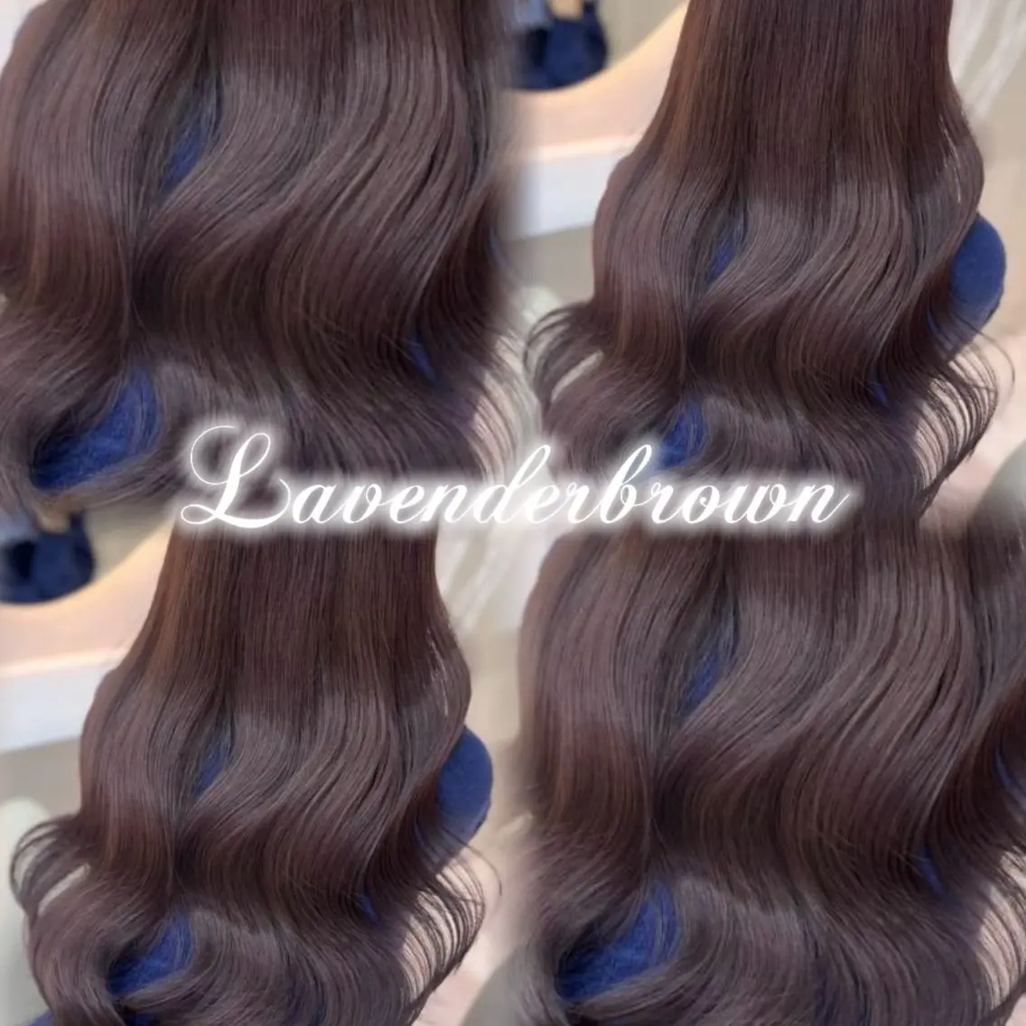 ロング カラー ブラウンカラー ラベンダーカラー ヘアカラー トリートメント 💞相澤 咲希💞のヘアスタイル
