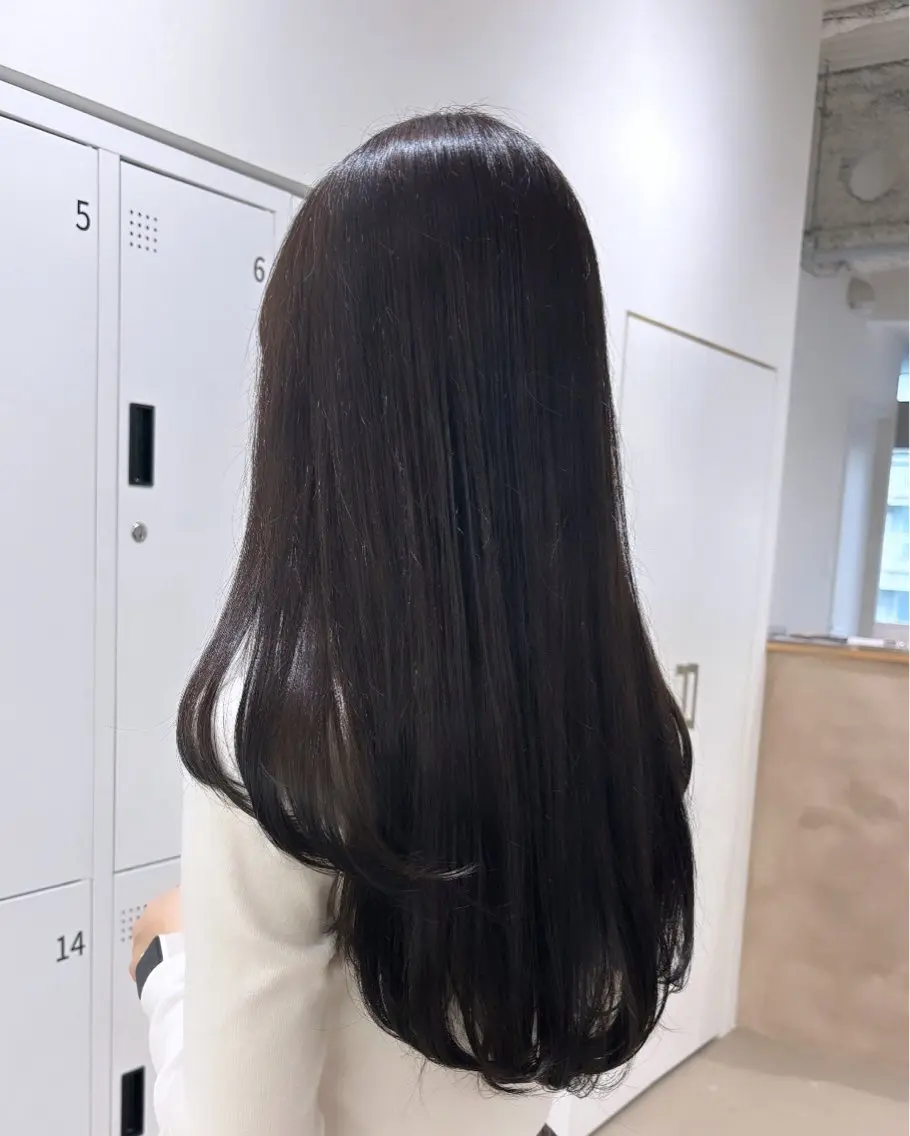 ロング カラー カット ヘアカラー トリートメント 似合わせ美髪ヘア✨ 天王寺.阿倍野🌈のヘアスタイル