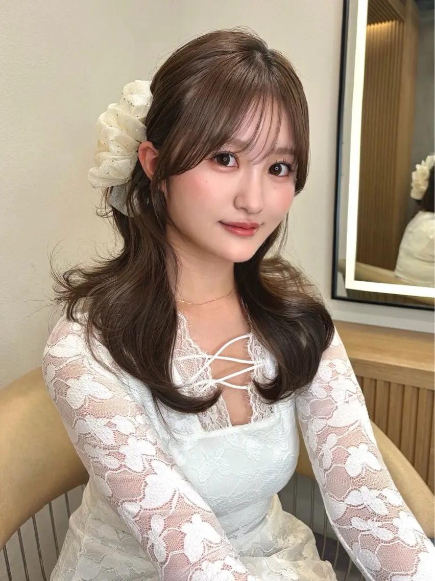 ロング カラー YUI  透明感🌱 艶カラー🍓浦和のヘアスタイル