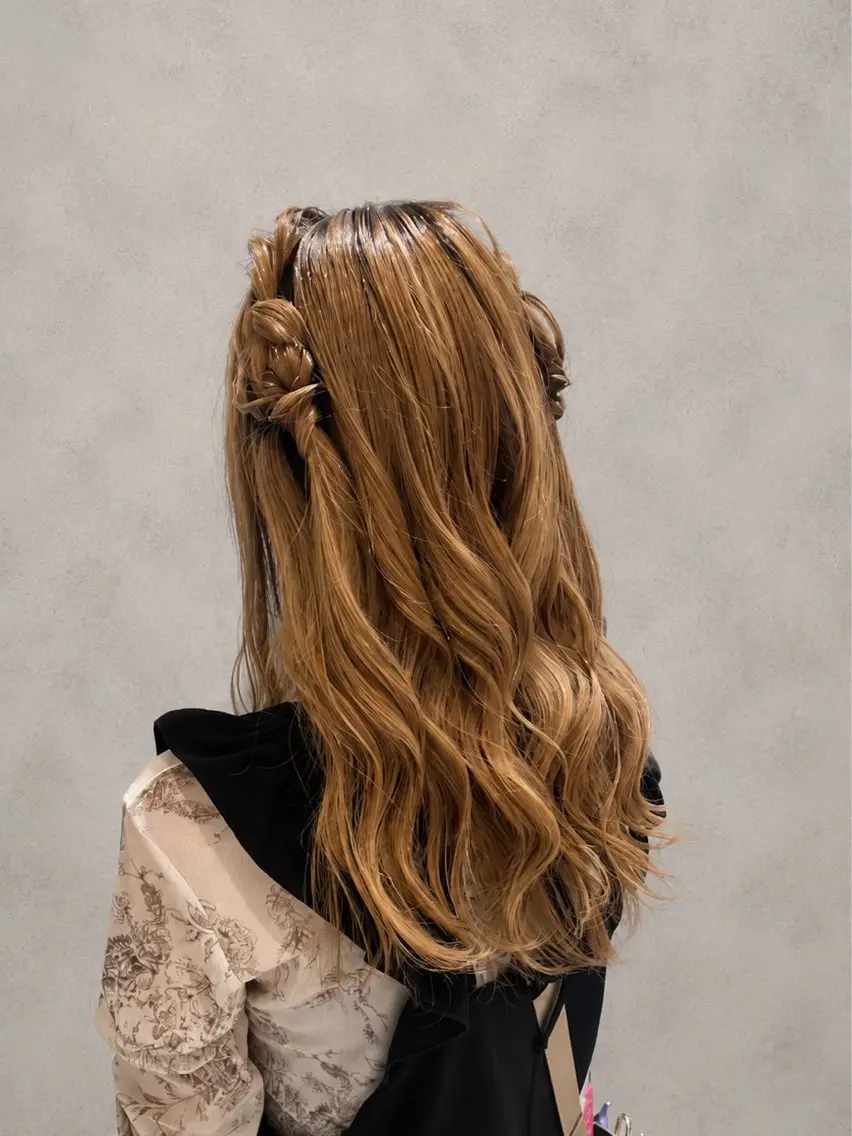 ヘアアレンジ ヘアセット KINOSHITA 🌸のヘアスタイル