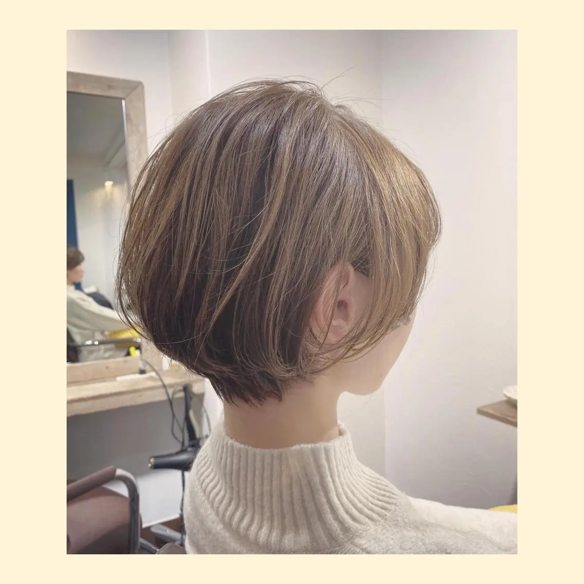 ショート カラー ヘアカラー トリートメント 🌈ショート/レイヤ ーカット/中村崇宏のヘアスタイル