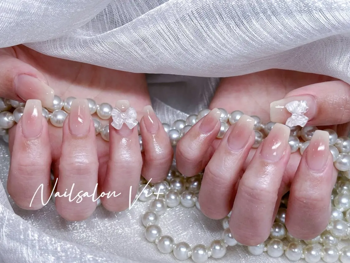 ネイル ハンドネイル Nailsalon Vi+ももか🩷のネイルデザイン