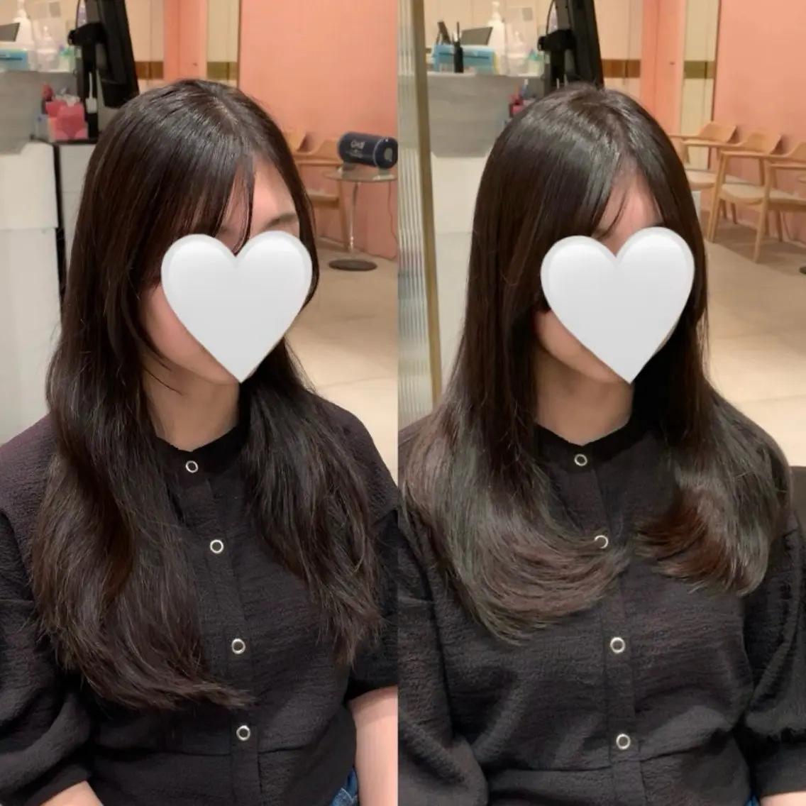 ロング カット トリートメント 内田 志乃のヘアスタイル