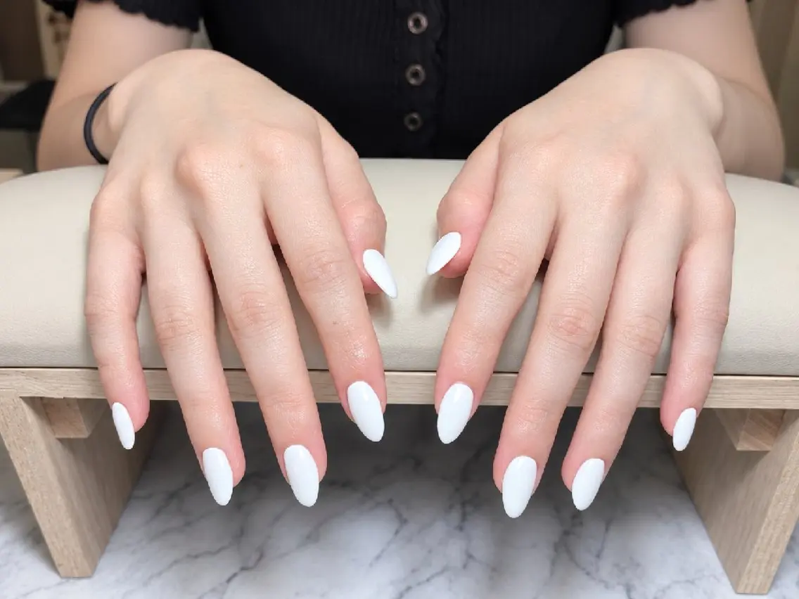 ネイル 長さ出し 韓国ネイル ロングネイル 持ち込み オフィスネイル ハンドネイル フットネイル 高山ルコ(NAIL) 店長のネイルデザイン