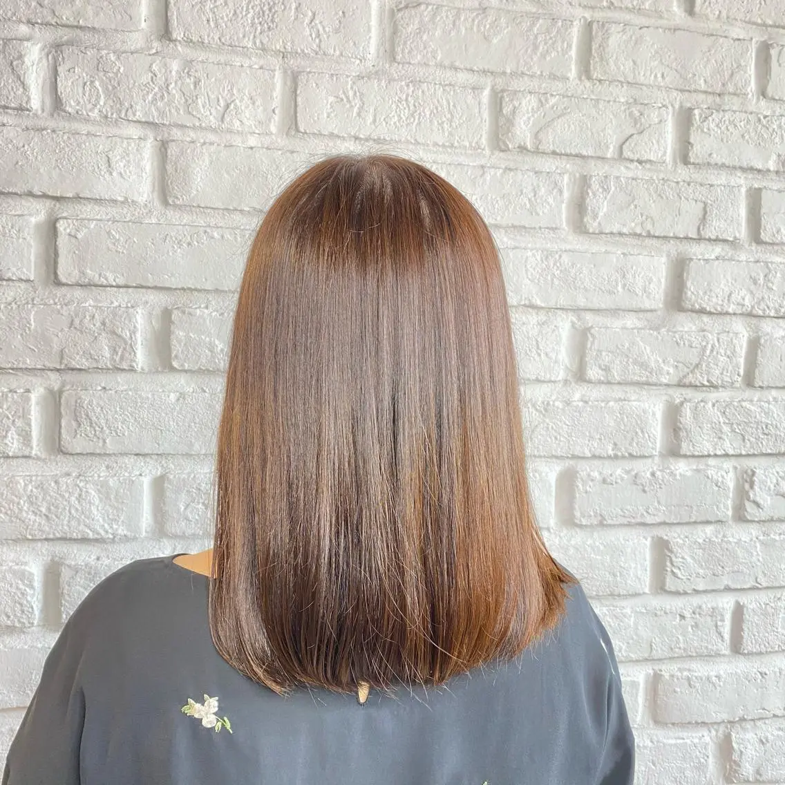 セミロング ママ美容師🧸谷山 潮音/ReFa取扱店のヘアスタイル