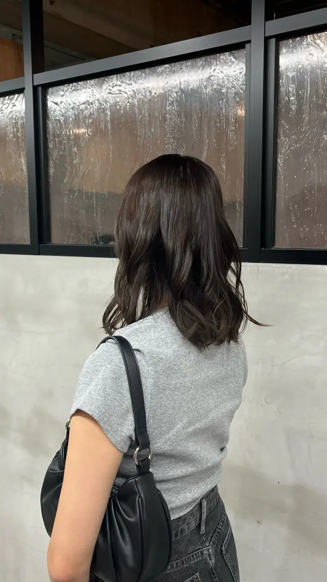 カラー 透明感カラー イルミナカラー ヘアカラー Kato chiharuのヘアスタイル