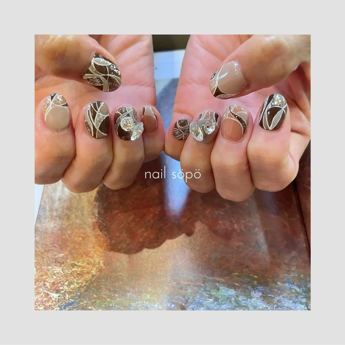 ネイル 自由が丘✳︎ nail söpöのネイルデザイン