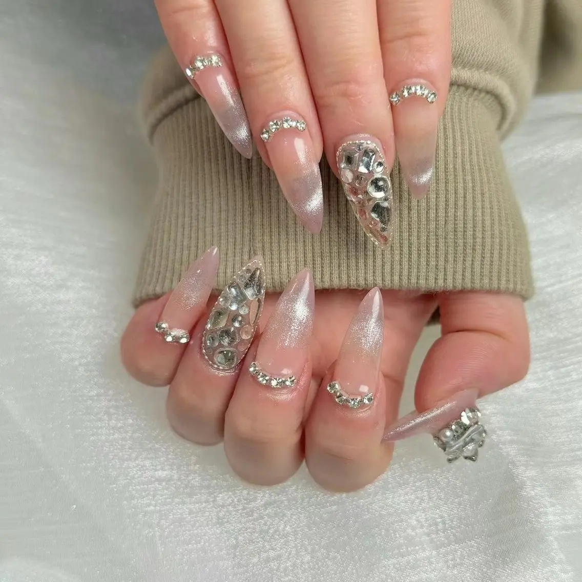 ネイル アートネイル フラワーネイル フットネイル ジェルネイル マグネットネイル Babarla nailのネイルデザイン