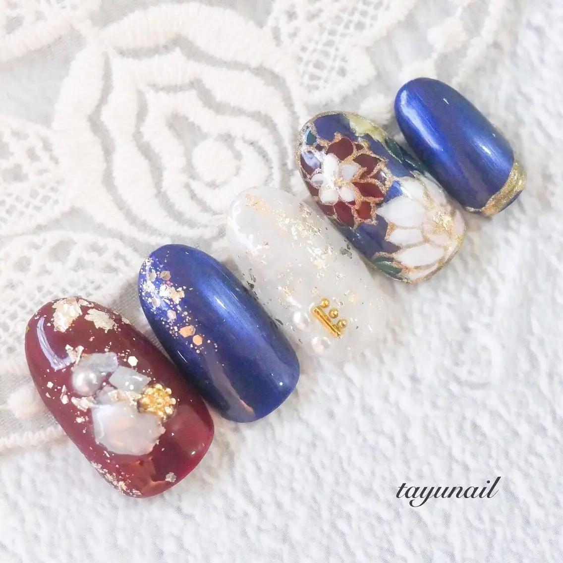 ネイル アートネイル 成人式 ジェルネイル ニュアンスネイル ワンカラーネイル ネイルサロン 【たゆnail】のネイルデザイン