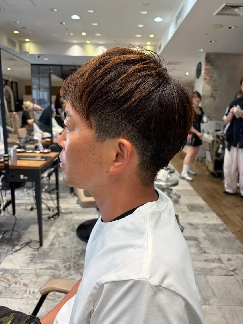 メンズ 🤍韓国レイヤー カット🤍ヒマリのヘアスタイル