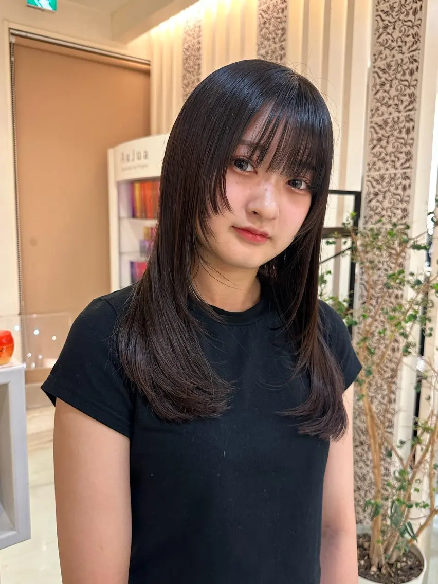 人気No1カット×髪質改善カラーの写真