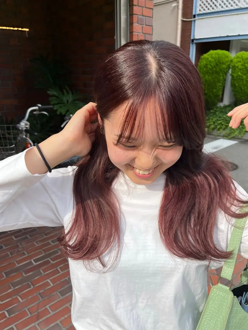 カラー ヘアカラー 凜 (りん)のヘアスタイル