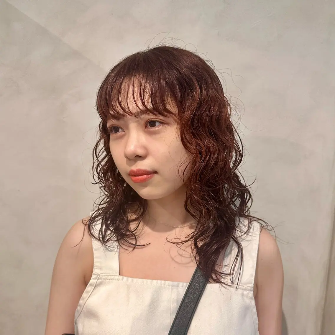 【フルコース🧚🏼♀️✨】カット+パーマ+イルミナカラー+TOKIOトリートメントの写真