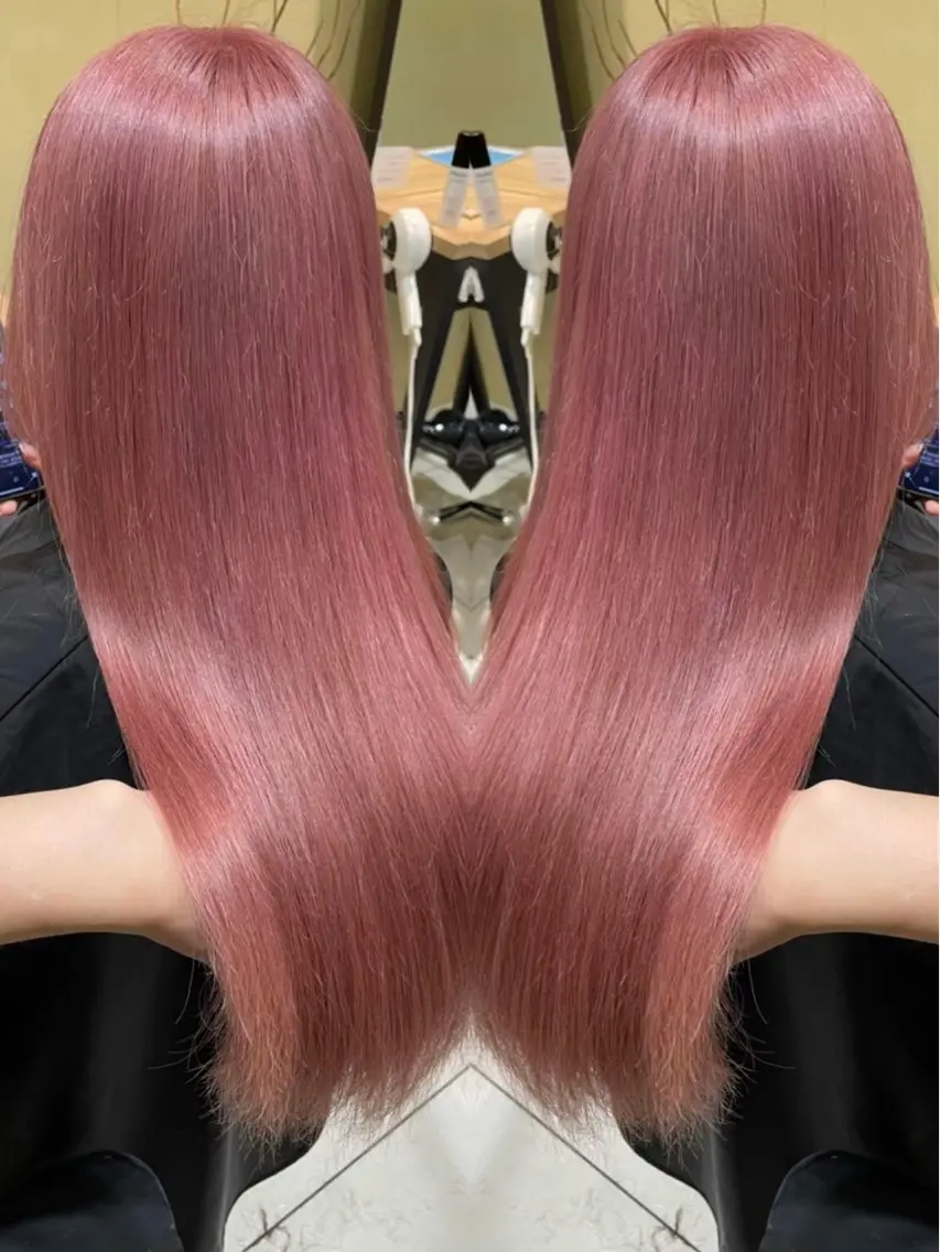 ロング カラー 🩵レイヤー✖︎ 髪質改善🩵リョウヤのヘアスタイル