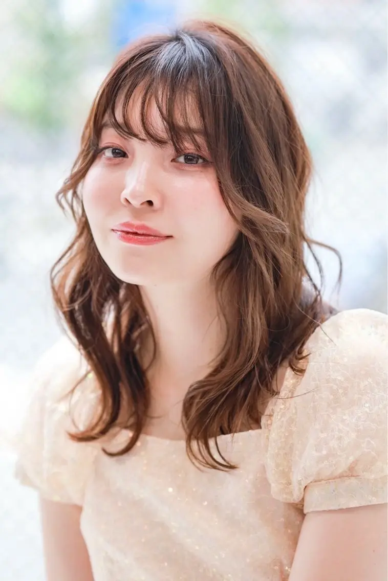 ミディアム WiLL 梶岡日菜のヘアスタイル