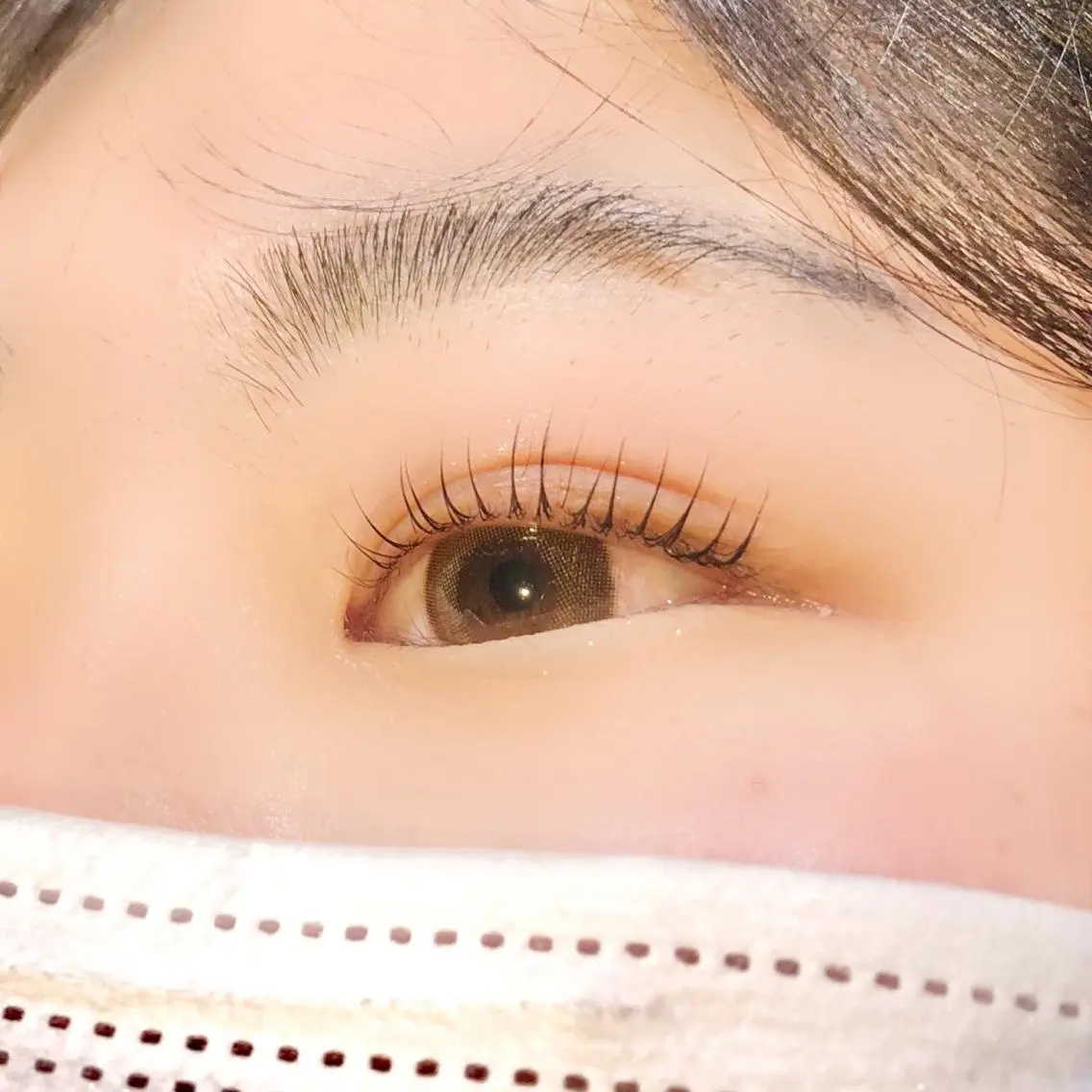 マツエク・マツパ 藤田 彩音のヘアスタイル