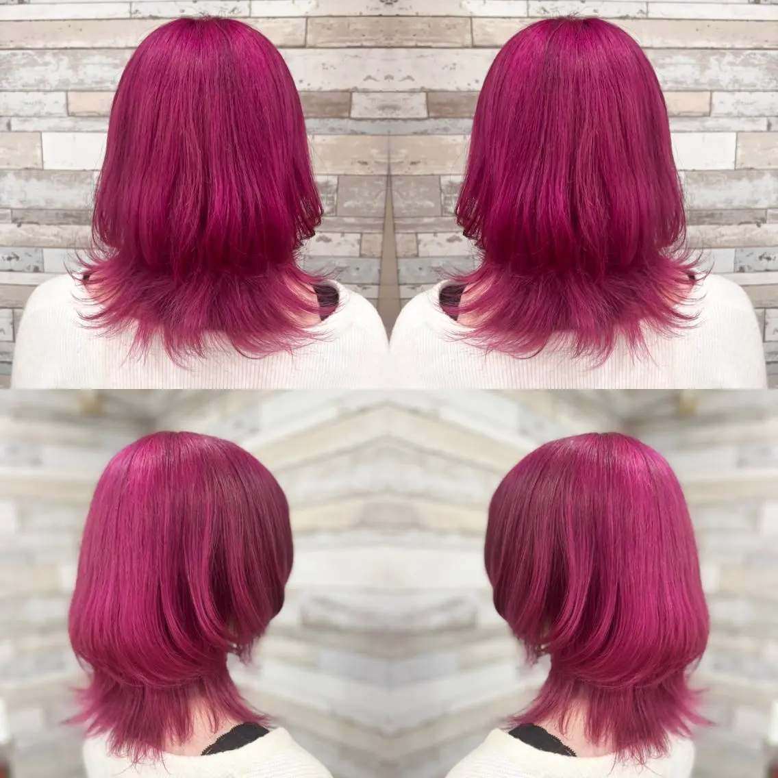 ミディアム カラー ヘアカラー トリートメント ✨️眉毛、派手髪、 ハイトーンShinの眉毛・アイブロウイメージ