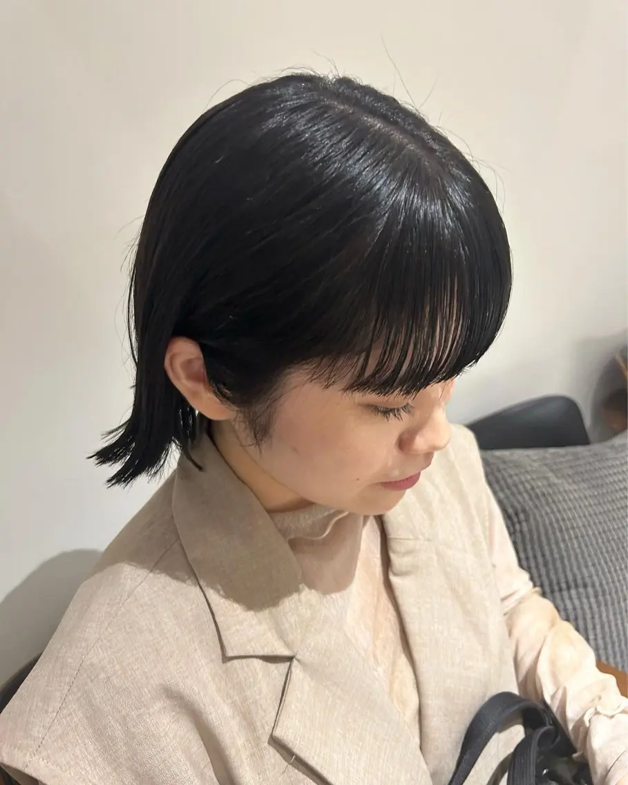 ショート 暖色カラー 奥村陽花のヘアスタイル
